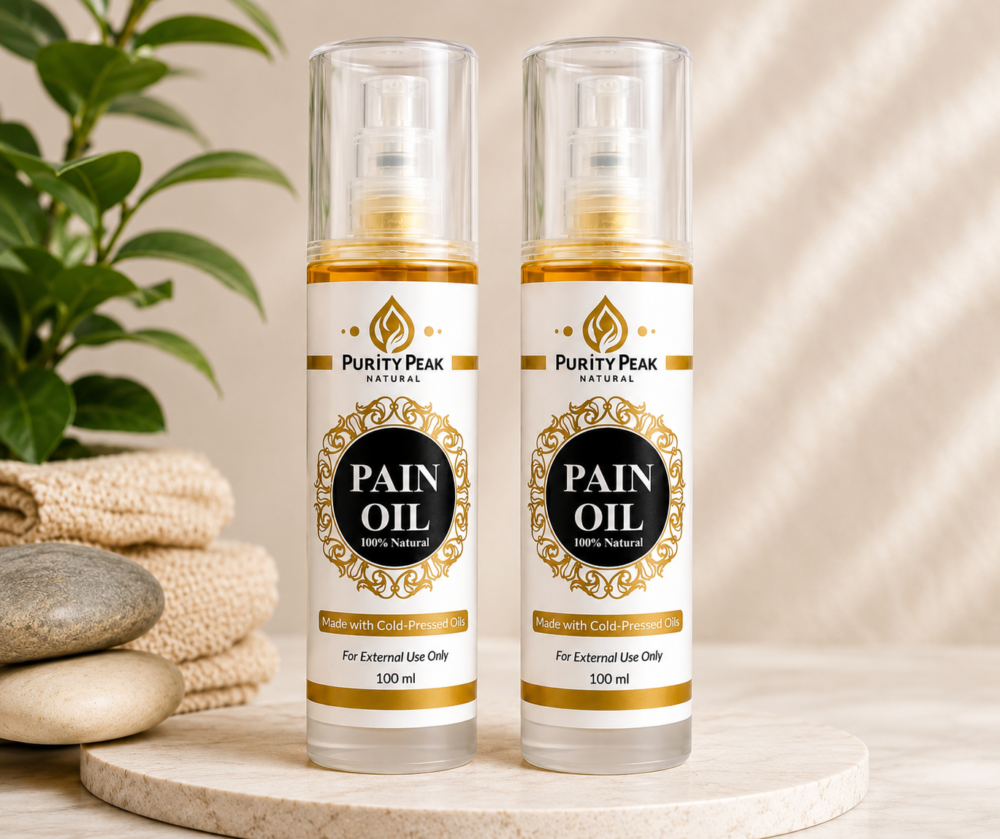 Natural Pain relief Oil (Pack of 2)