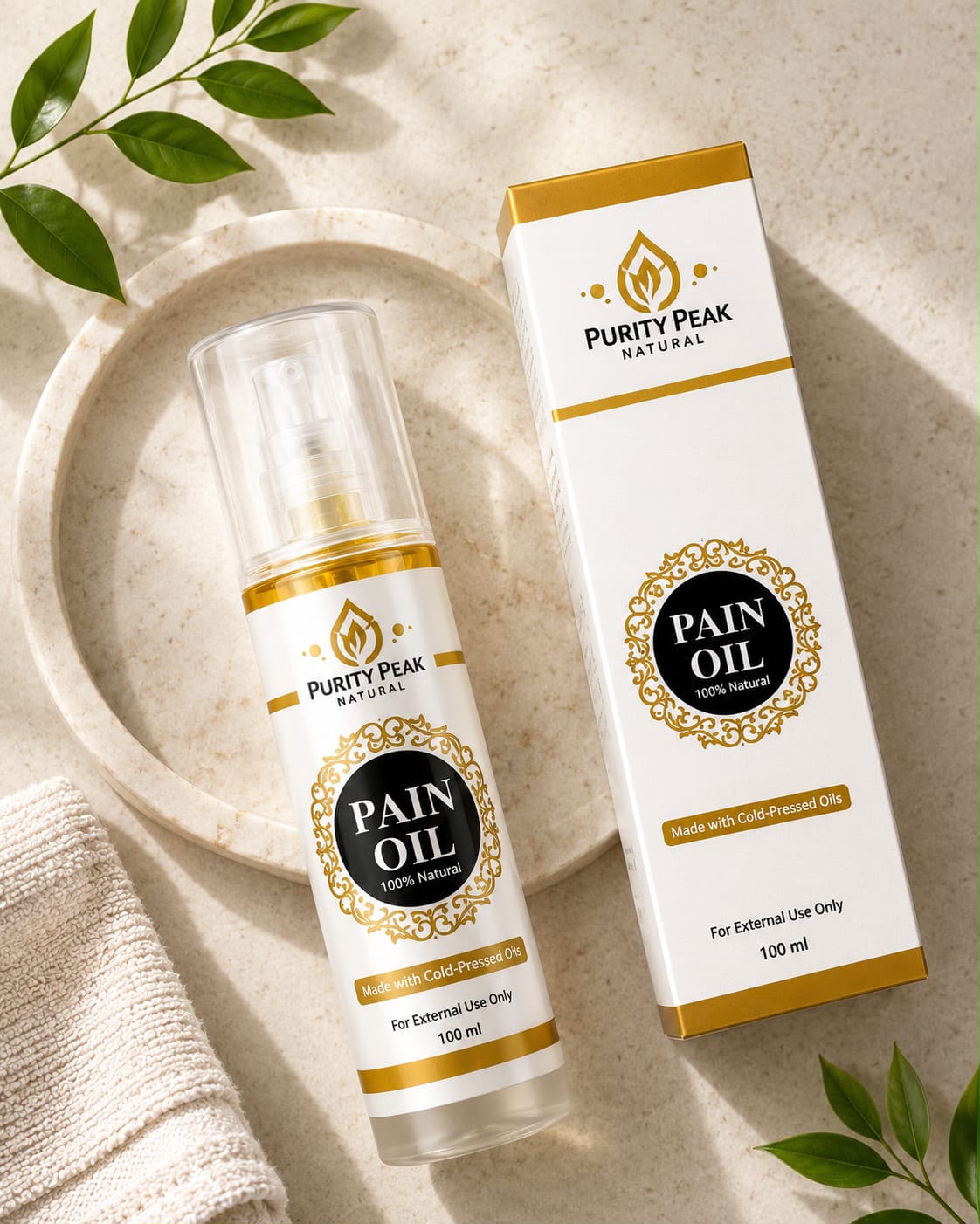Natural Pain relief Oil (Pack of 2) - Image 4