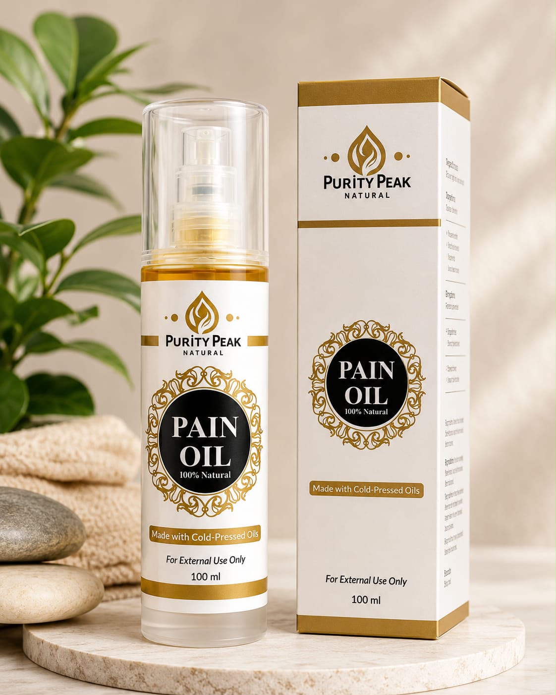Natural Pain Relief Oil